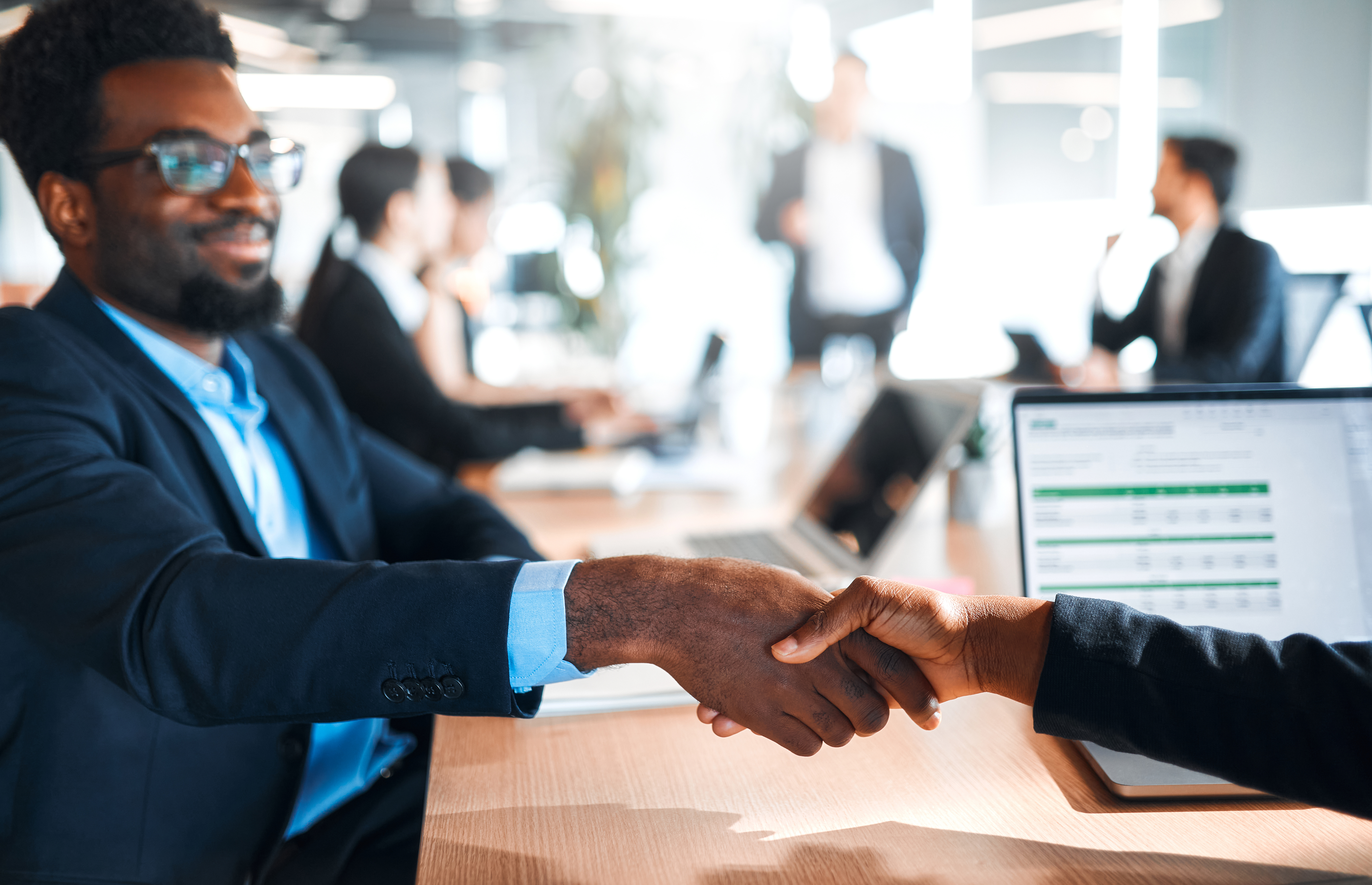 Business agreement discussion supporting the Belgian MIA route